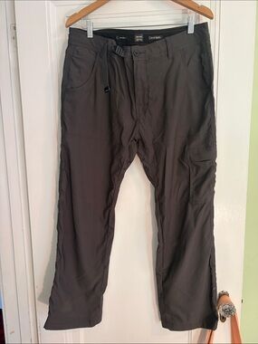 Prana Men’s Cargo Hiking Pants - Charcoal Gray